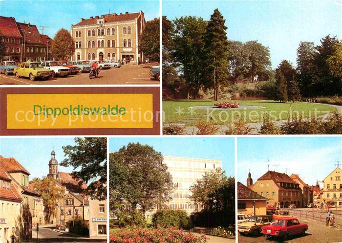 Dippoldiswalde Osterzgebirge Platz des Friedens Ingenieursschule Platz der Jugen