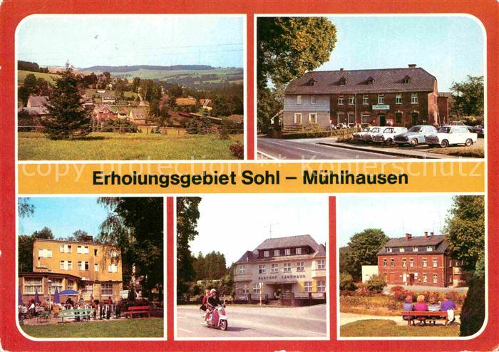 Muehlhausen Thueringen Erholungsgebiet Sohl