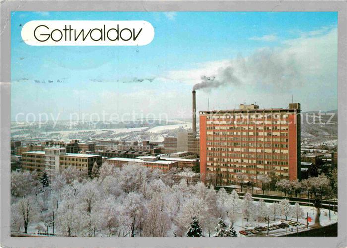 Gottwaldov Tschechien Teilansicht
