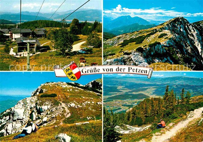 Kaernten Petzen Seilbahn Panorama
