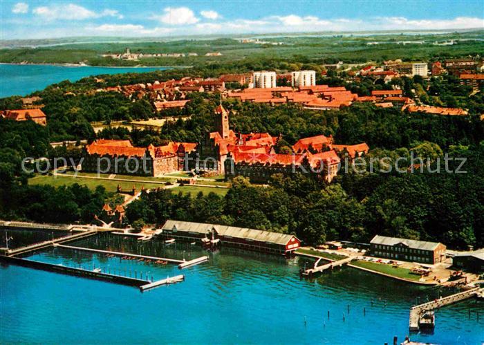 Flensburg Fliegeraufnahme Marineschule Muerwik