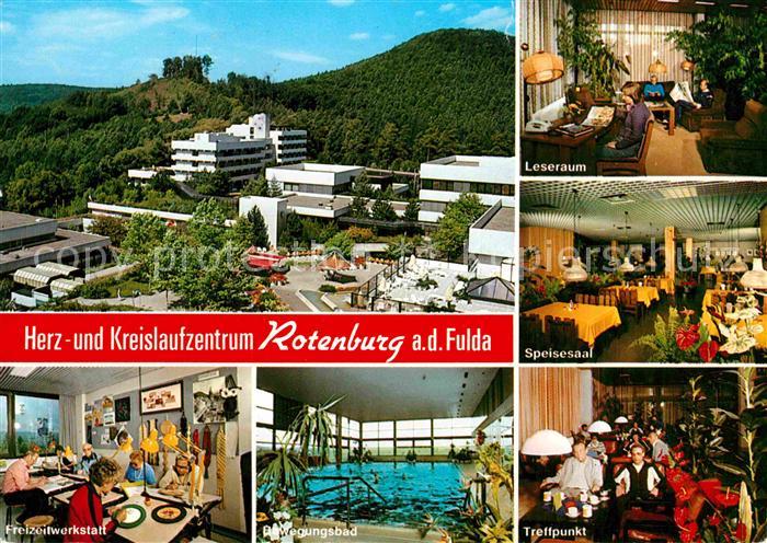 Rotenburg Fulda Herz und Kreislaufzentrum Freizeitwerkstatt Hallenbad Speiseraum