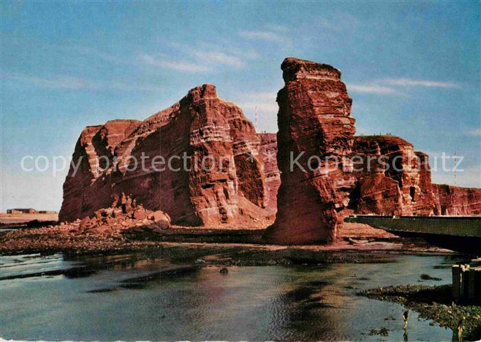 HELGOLAND Insel Schleswig-Holstein Nordspitze mit Langer Anna