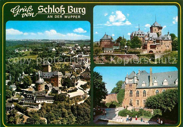 Burg Wupper Schloss Fliegeraufnahme