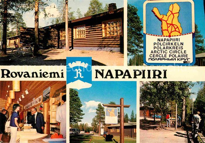 Rovaniemi Napapiiri Polcirkeln Polarkreis