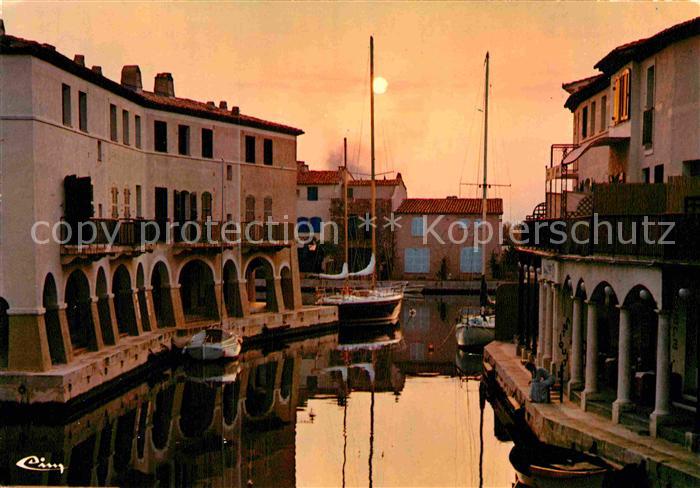 Port Grimaud La Venise Varoise Coucher de soleil