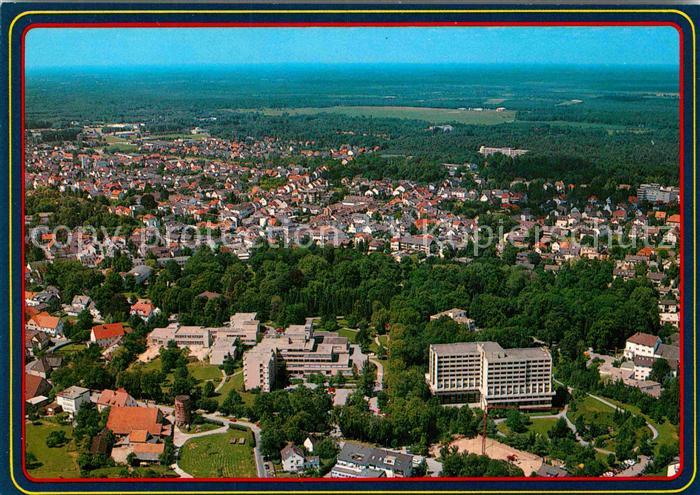 Bad Lippspringe Heilbad Kurort am Teutoburger Wald Fliegeraufnahme