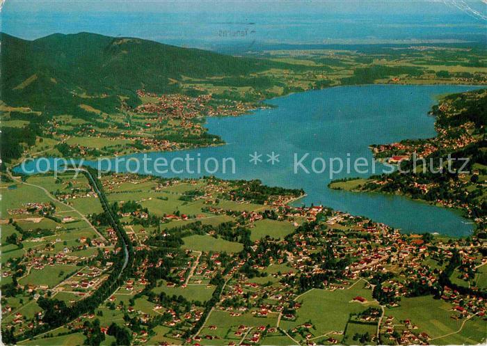 Rottach-Egern Tegernseer Tal Bad Wiessee Gmund Fliegeraufnahme