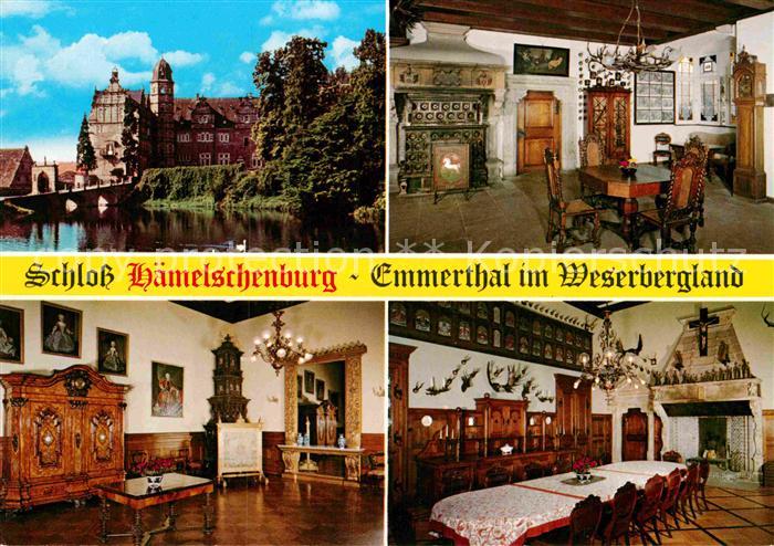 Emmerthal Niedersachsen Schloss Haemelschenburg im Weserbergland