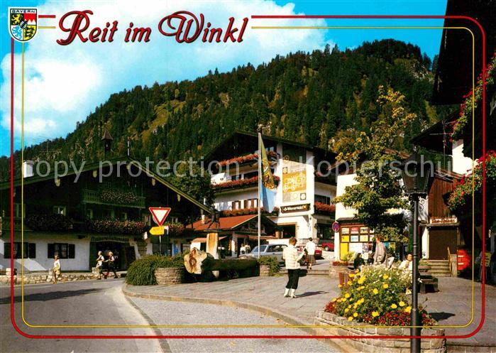 Reit Winkl Ortsmotiv Luftkurort Bayerische Alpen