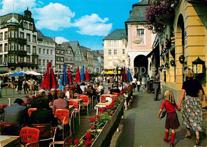 Trier Strassencafe am Hauptmarkt