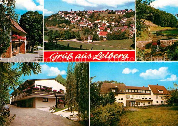 Leiberg Gesamtansicht Bachlauf Haus De Willigen Pension Flaschentraeger