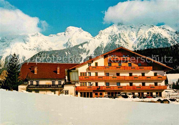 Ramsau Dachstein Steiermark Hotel Pension Kielhuberhof Winterpanorama Dachsteinp