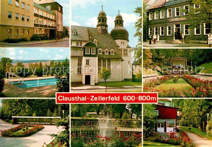 Clausthal-Zellerfeld Goslar Niedersachsen Teilansichten Museum Kirche Kurpark Ga