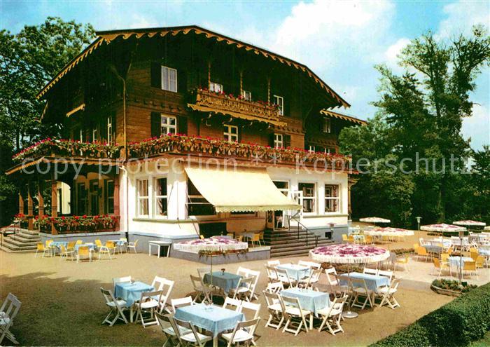 Koenigstein Taunus Kurhaus Restaurant Terrasse