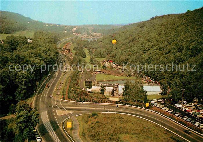 Kommern Mechernich Erholungspark Ballonfahren Fliegeraufnahme