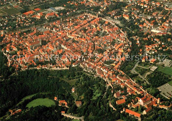 Rothenburg Tauber Altstadt Fliegeraufnahme