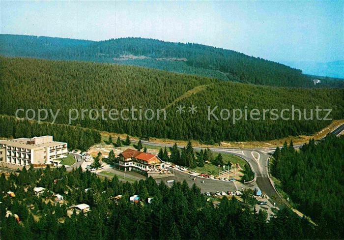 Hahnenklee-Bockswiese Harz Harzhotel Kreuzeck Fliegeraufnahme