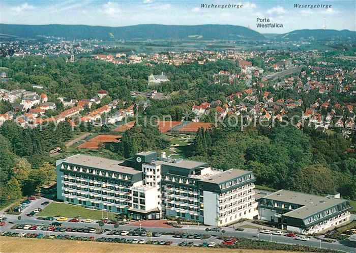 Bad Oeynhausen Weserklinik Wiehengebirge Porta Westfalica Wesergebirge Fliegerau
