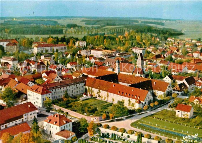 Bad Woerishofen Kneippheilbad Dominikanerinnen Kloster Fliegeraufnahme