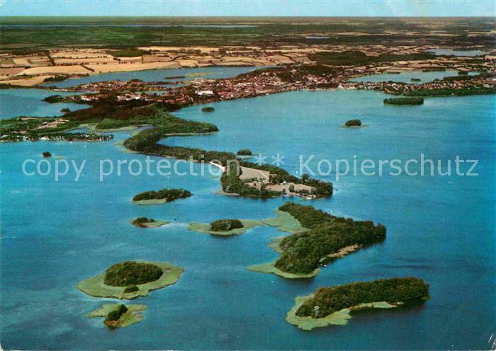 Ploen See Naturpark Holsteinische Schweiz Fliegeraufnahme