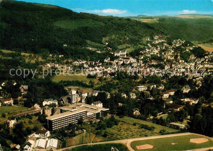 Nassau Lahn Luftkurort Fliegeraufnahme