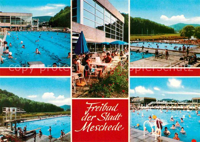 Meschede Stadtbad Freibad Cafe Terrasse