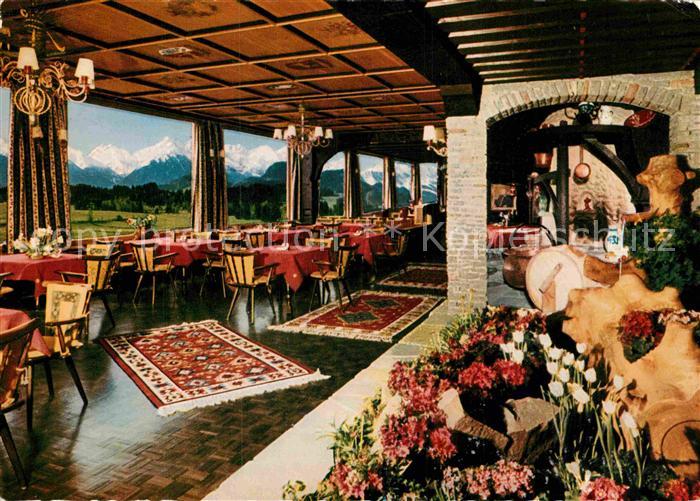 Sonthofen Oberallgaeu Berghotel Restaurant Sonnenalp Alpenblick