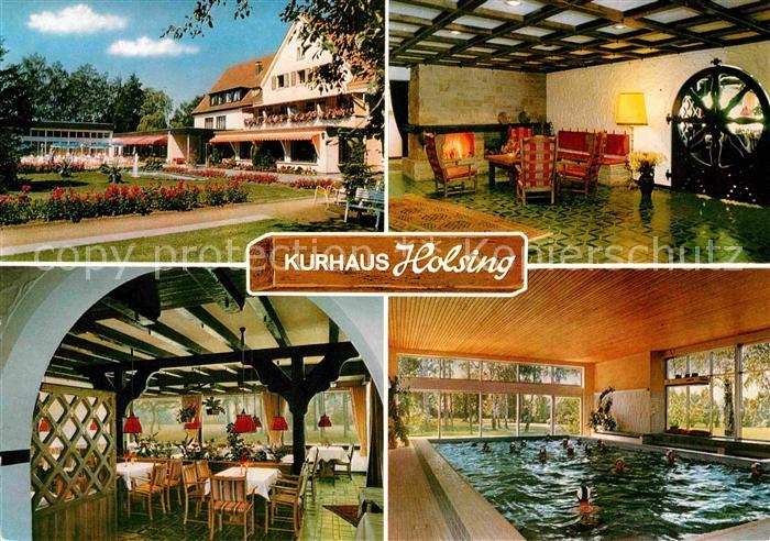 Bad Holzhausen Luebbecke Kurhaus Holsing Wiehengebirge Sanatorium Restaurant Hal