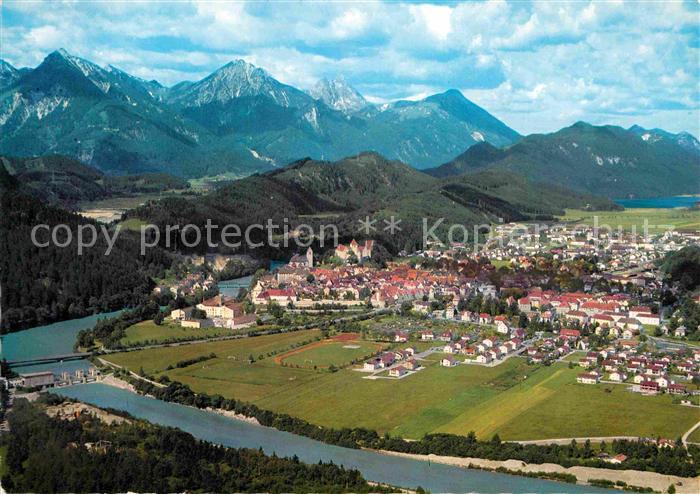 Fuessen Allgaeu WEissenensee Breitenberg Aggenstein