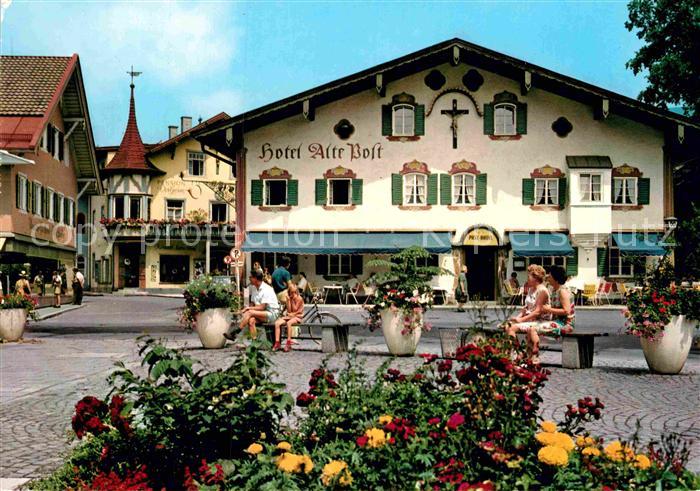 Oberammergau Dorfplatz Hotel Alte Post