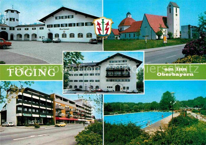 Toeging Inn Rathaus Kirche Schwimmbad