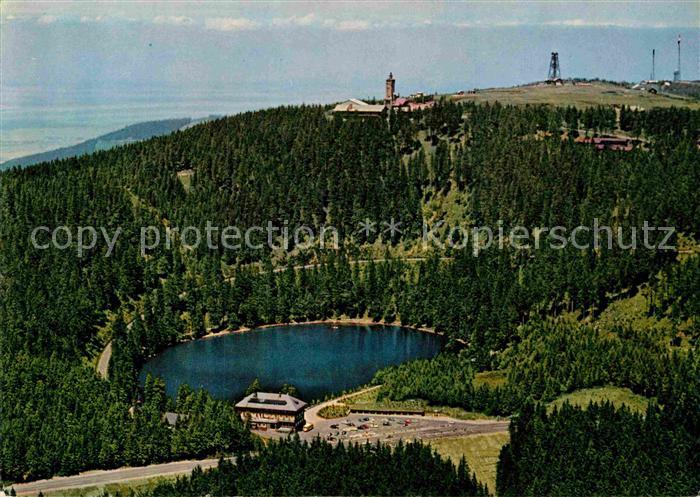 Kappelrodeck Berghotel Mummelsee Hornisgrinde Fliegeraufnahme