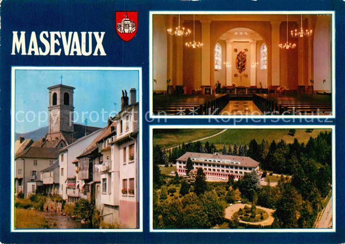 Masevaux Haut Rhin Alsace Petite Venise Eglise St-Martin Hopital