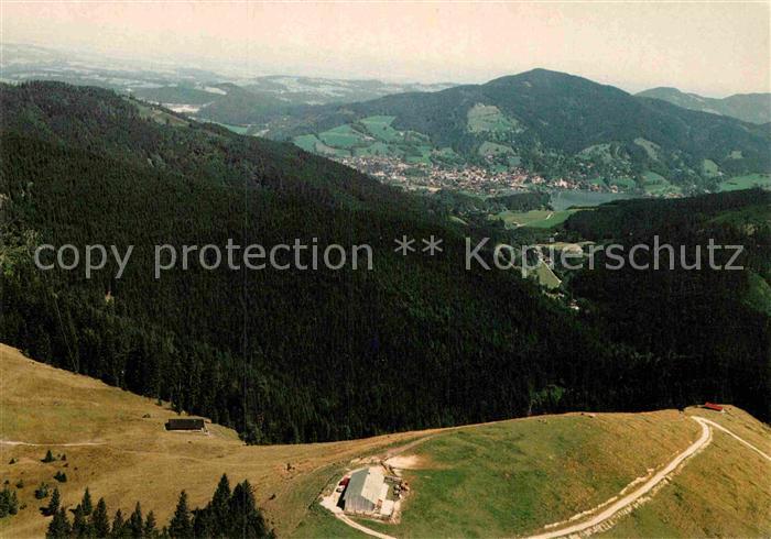 Tegernsee Kreuzbergalm Fliegeraufnahme