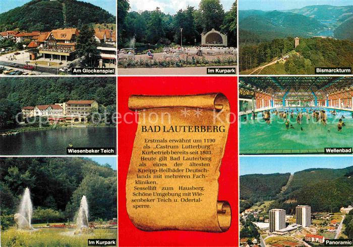 Bad Lauterberg Glockenspiel Bismarckturm Panoramic