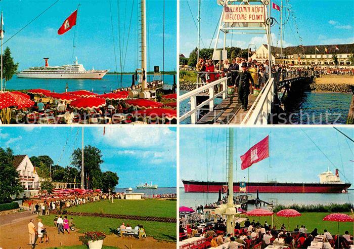 HAMBURG  CITY Schiffsbegruessungsanlage Willkommhoeft