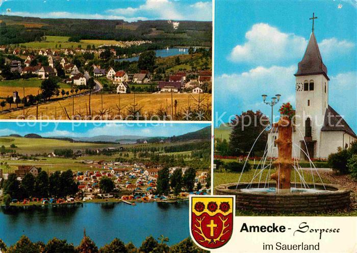 Amecke Kirche Brunnen