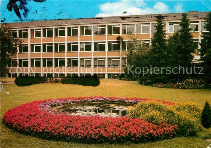 Werl Westfalen Ursulinen-Realschule Garten