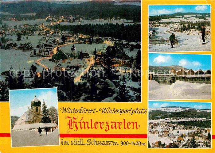 Hinterzarten Breisgau-Hochschwarzwald BW Kirche Ski