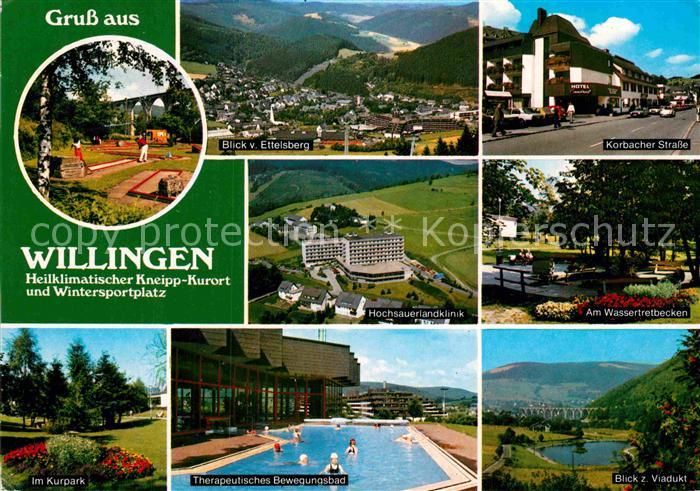 Willingen Sauerland Hochsauerlandklinik Viadukt Korbacher Strasse