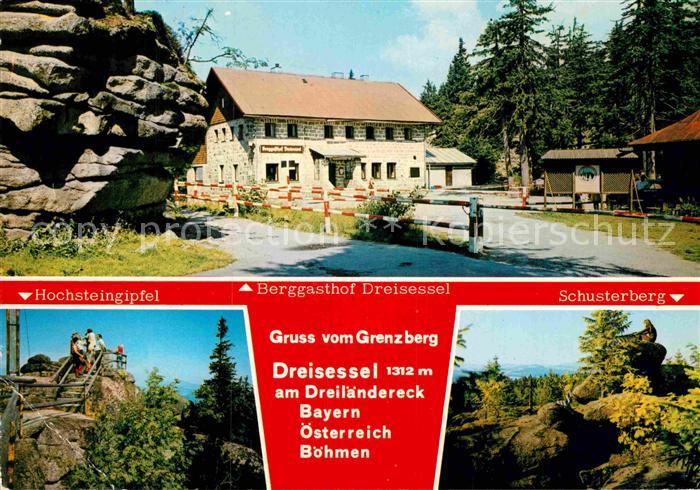 Dreisessel Grenzberg Dreilaendereck Schusterberg Hochsteingipfel