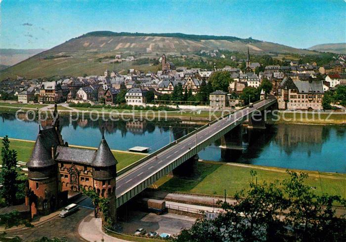 Traben-Trarbach Fliegeraufnahme Moselbruecke