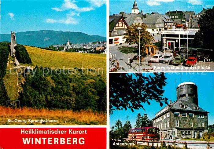 Winterberg Hochsauerland St. Georg Sprungschanze Astenturm