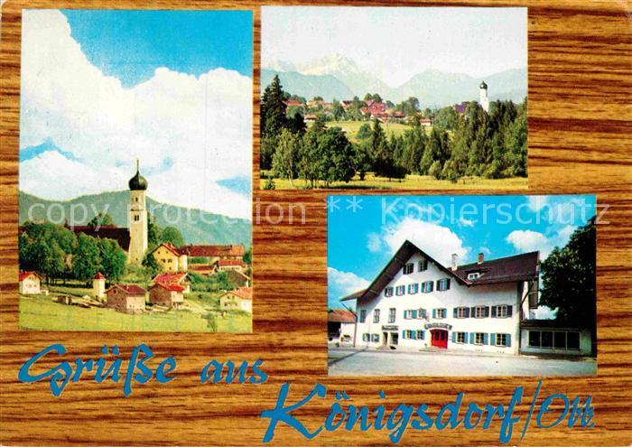 Koenigsdorf Oberbayern Gasthof zur Post