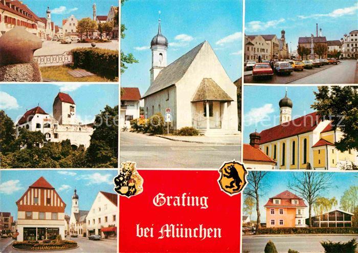 Grafing Muenchen Kirchen Ortspartien