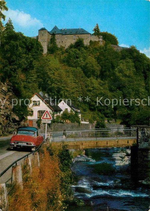Monschau Montjoie NRW Burg mit Jugendherberge
