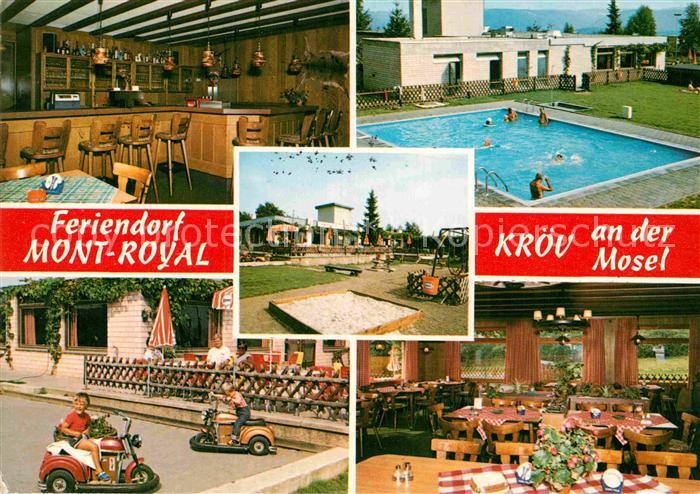 Kroev Mosel Feriendorf Mont-Royal Freibad
