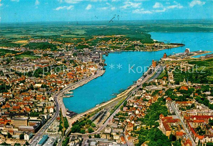 Flensburg Fliegeraufnahme mit Foerde