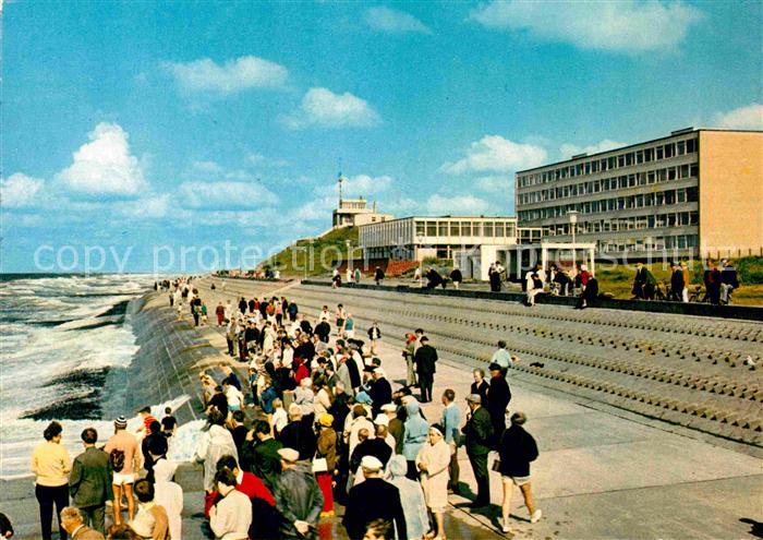Norderney Nordseebad Kurpromenade Santatorium
